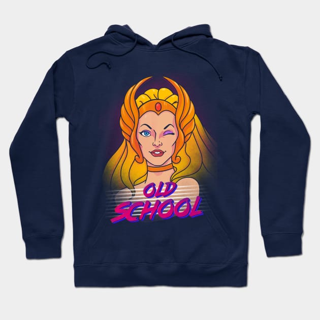 Shera Old School Hoodie by RetroFreak